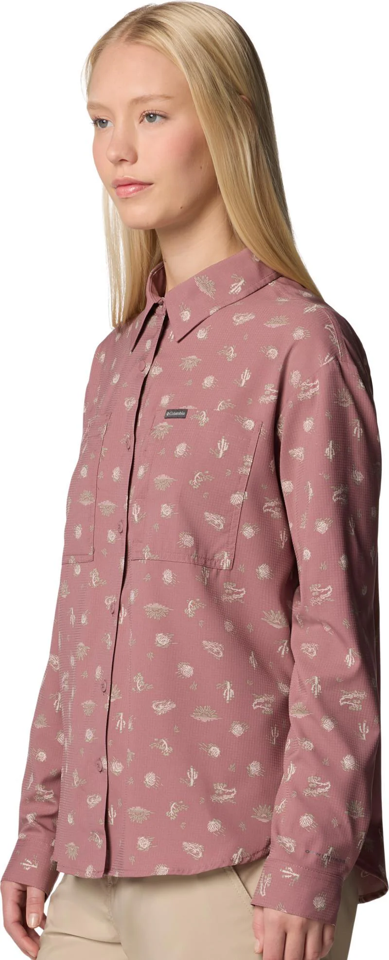 Silver Ridge Utility Patterned LS Shirt - Womens - Image 8
