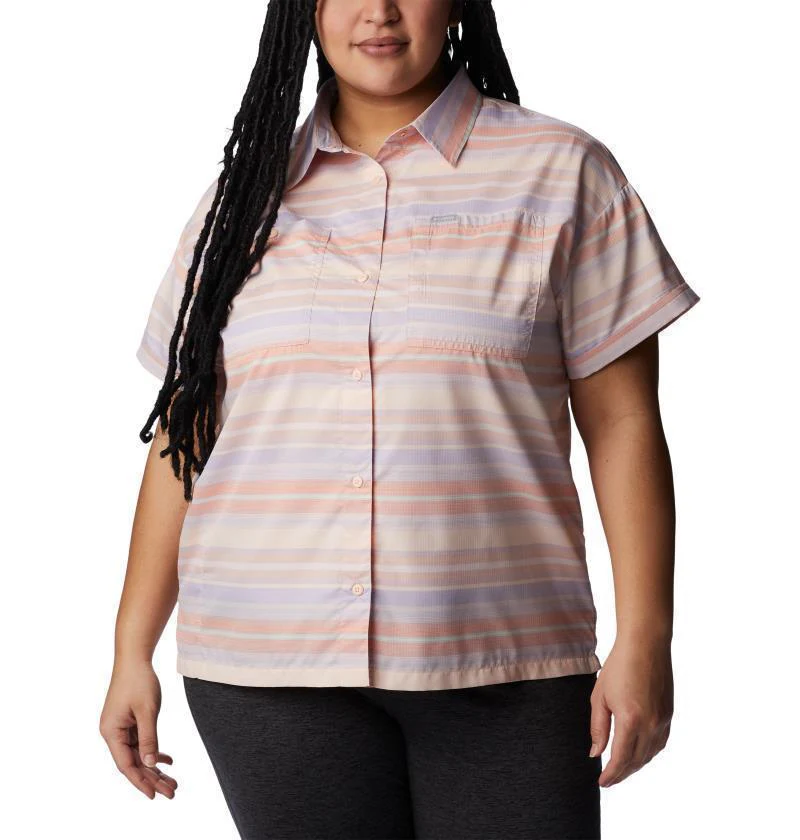 Silver Ridge Utility SS Shirt - Plus - Womens