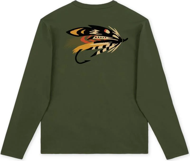 Outside By The River LS Tee - Mens - Image 7