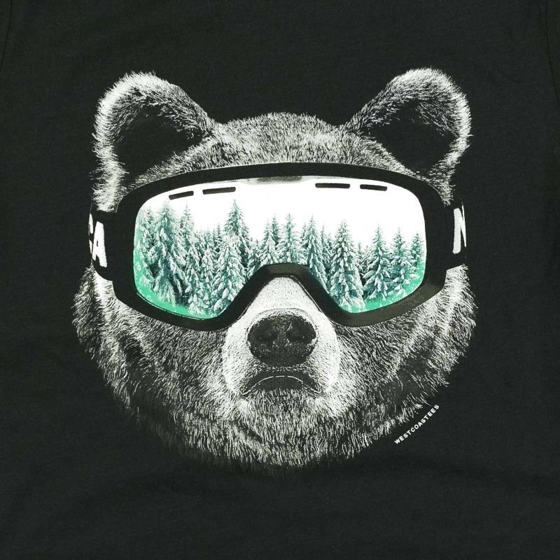 Ski Bear T-Shirt - Unisex - Image 2