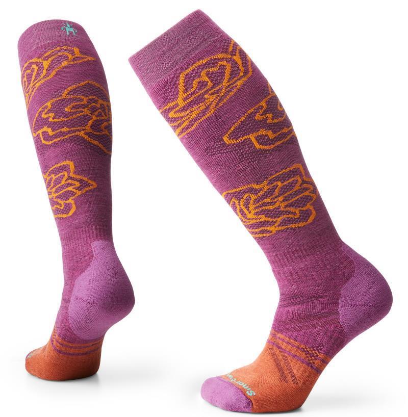 Ski Full Cushion Pattern Over The Calf Socks - Womens - Image 3