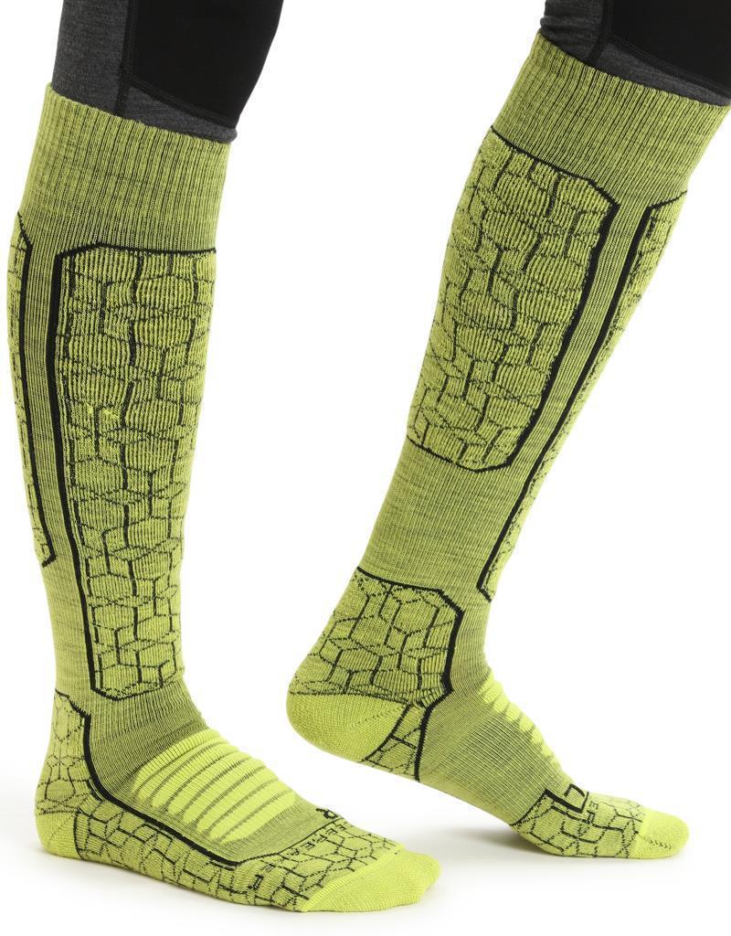 Ski+ Over The Calf Socks - Medium - Alpine Geo - Mens - Image 3