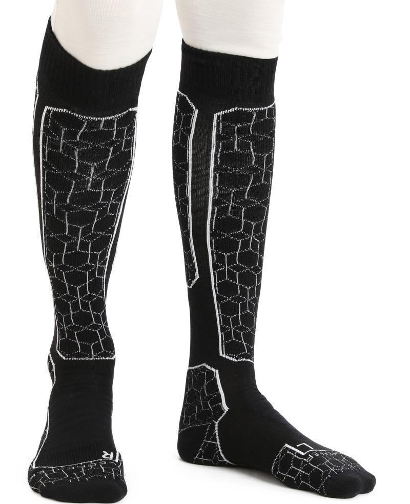 Ski+ Over The Calf Socks - Medium - Alpine Geo - Mens - Image 5