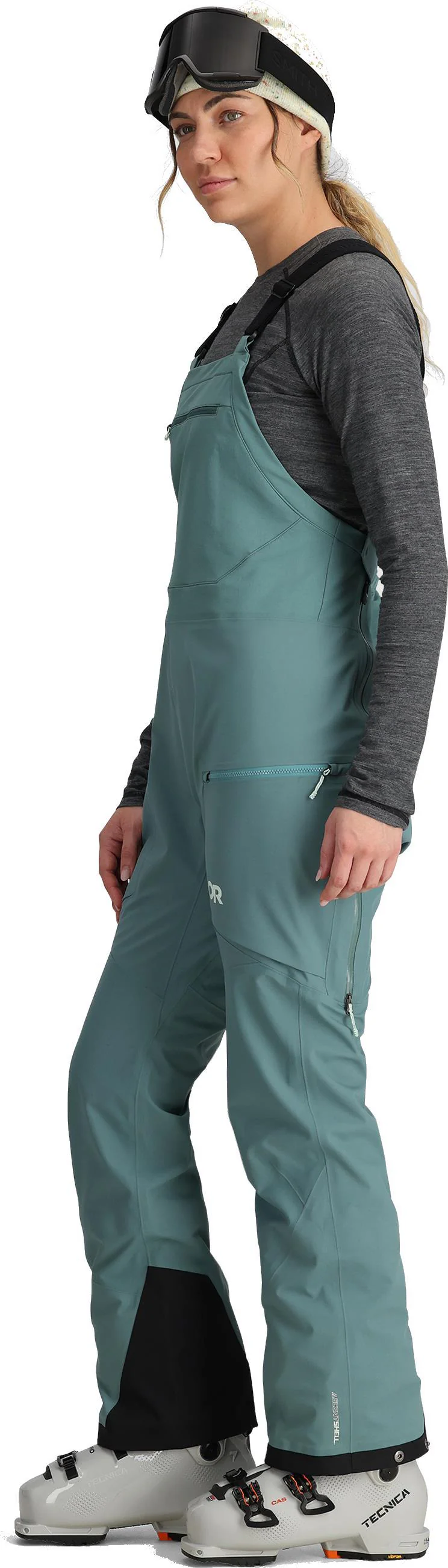 Skytour AscentShell Bibs, Reg - Womens - Image 8