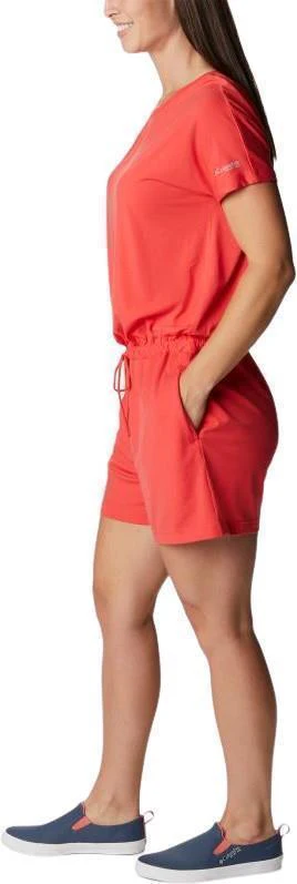 Slack Water Knit Romper, 4" Inseam - Womens - Image 3