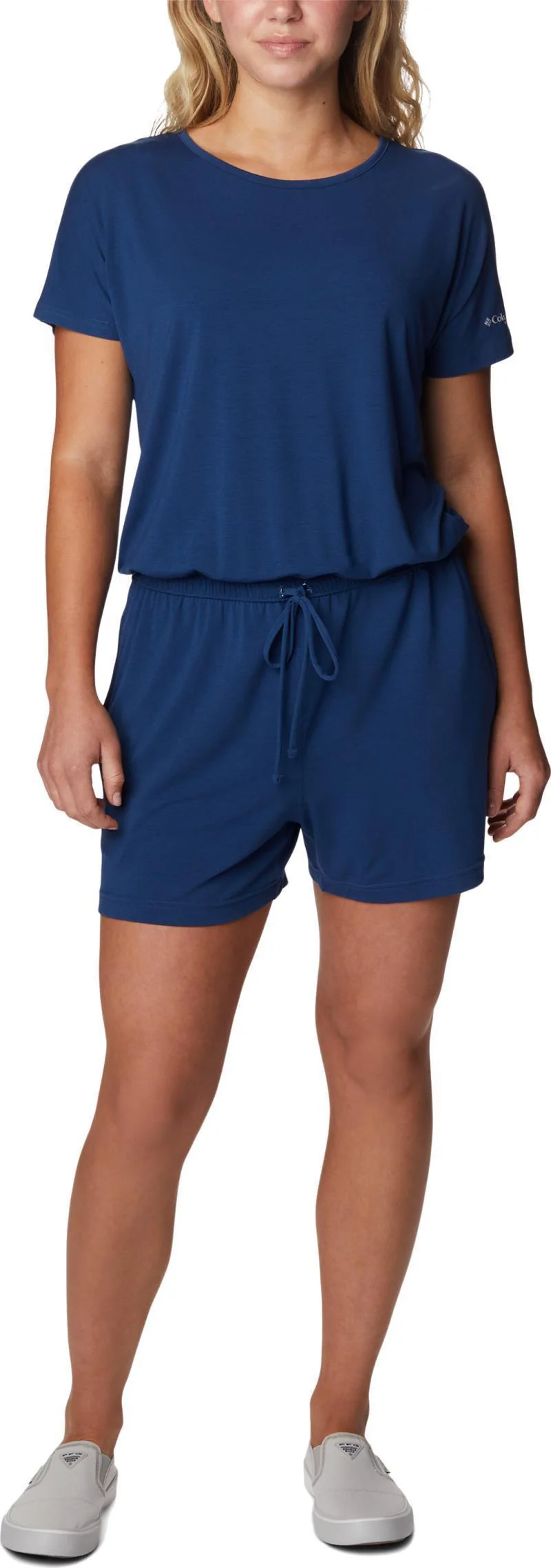 Slack Water Knit Romper, 4" Inseam - Womens - Image 31