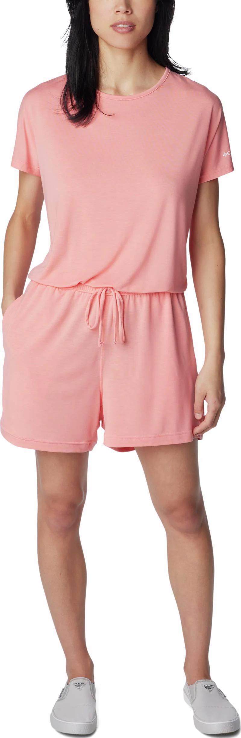 Slack Water Knit Romper, 4" Inseam - Womens - Image 36