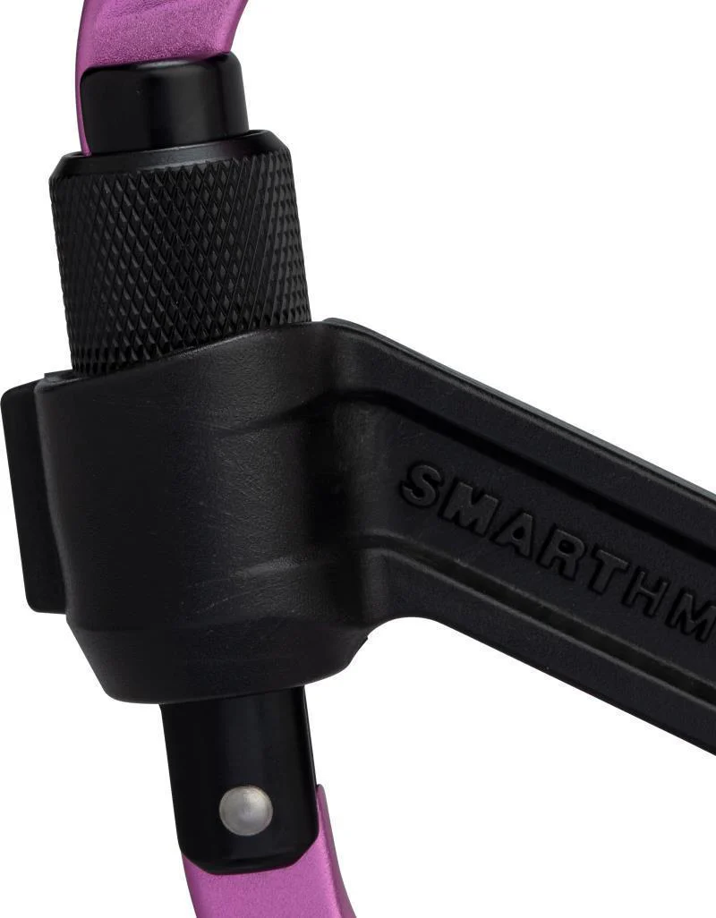 Smart HMS 2.0 Screw Gate Carabiner - Pink - Image 3