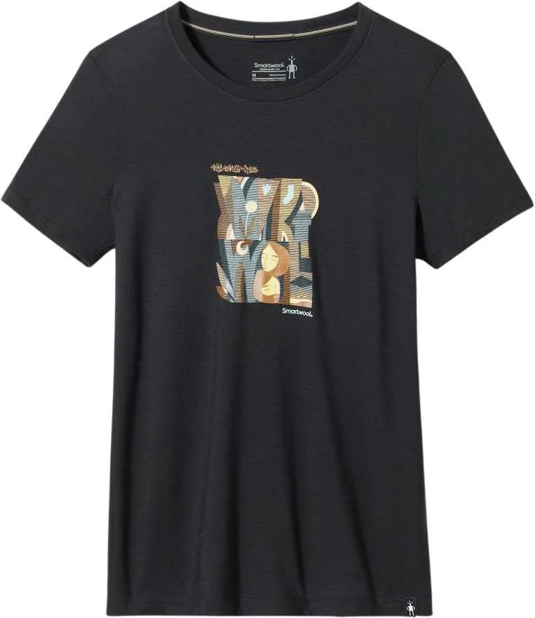 Smartwool Carved Logo Graphic SS Tee - Womens