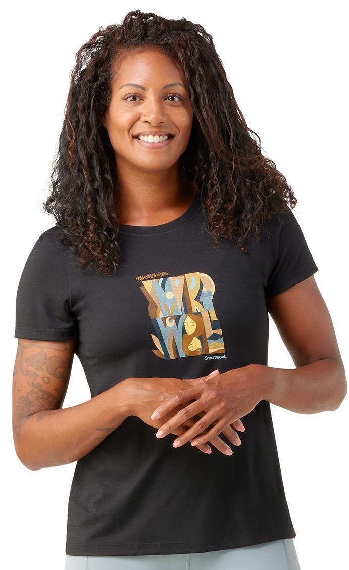 Smartwool Carved Logo Graphic SS Tee - Womens - Image 2