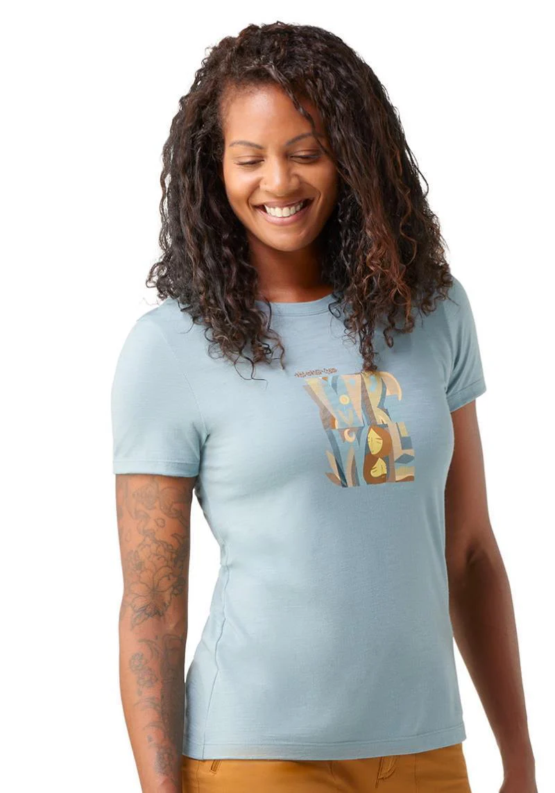 Smartwool Carved Logo Graphic SS Tee - Womens - Image 5