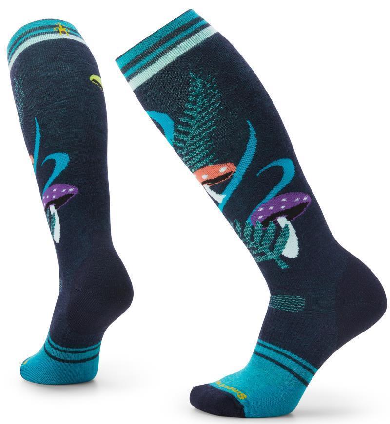 Snowboard Full Cushion Fungi Fabulous Over The Calf Socks - Womens - Image 2