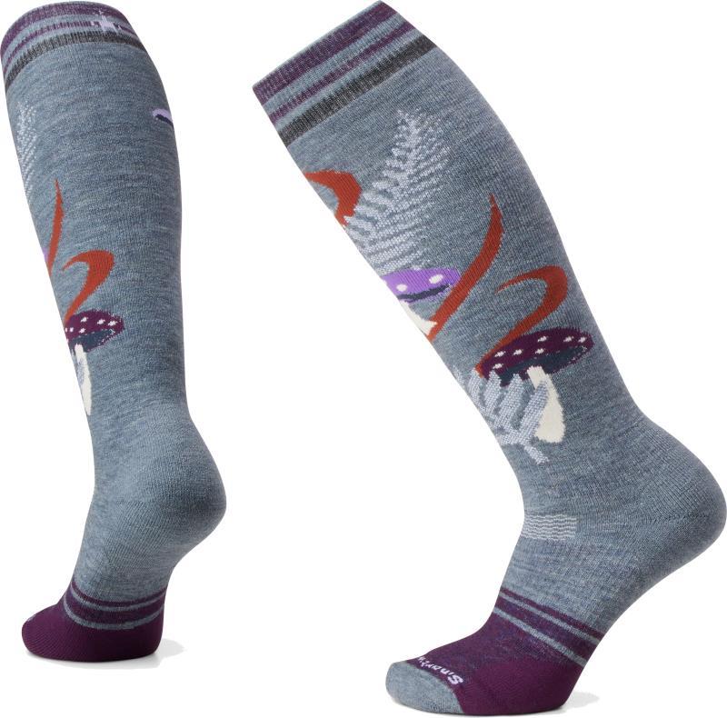 Snowboard Full Cushion Fungi Fabulous Over The Calf Socks - Womens - Image 3