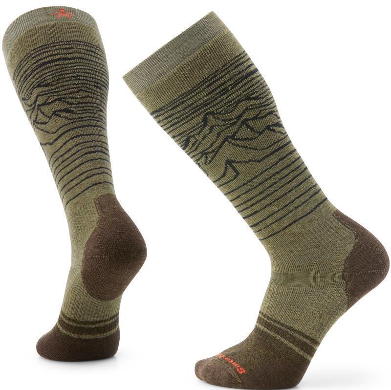 Snowboard Full Cushion Iguchi Over The Calf Socks - Mens - Image 4