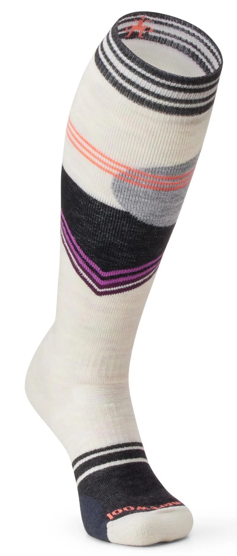 Snowboard Full Cushion Moon Energy Over The Calf Socks - Womens - Image 4