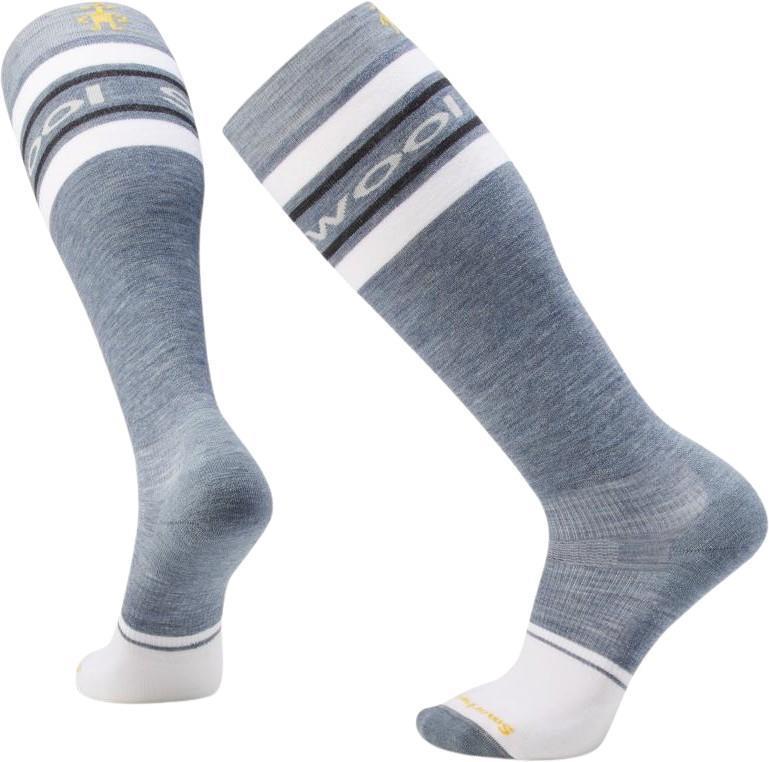 Snowboard Targeted Cushion Logo Over The Calf Socks - Mens - Image 2