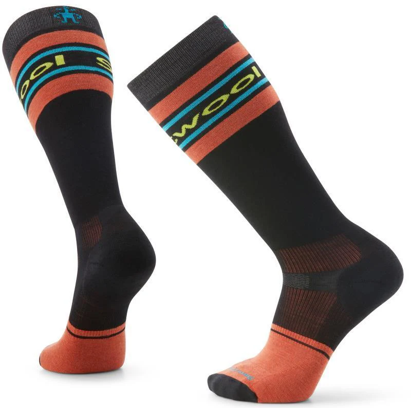 Snowboard Targeted Cushion Logo Over The Calf Socks - Mens - Image 3