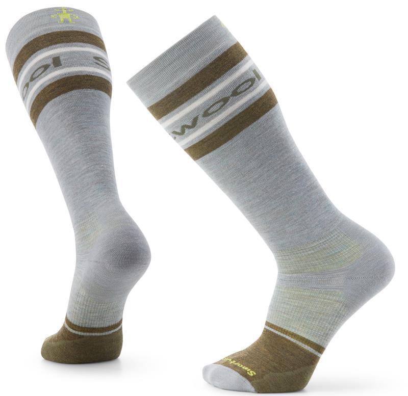 Snowboard Targeted Cushion Logo Over The Calf Socks - Mens - Image 4