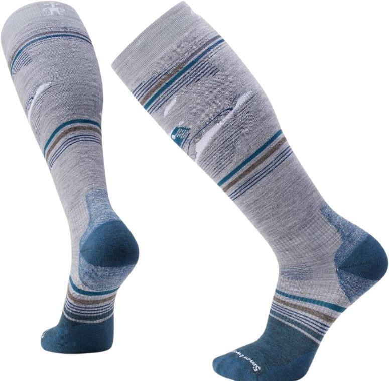Snowboard Targeted Cushion Piste Machine Over The Calf Socks - Mens - Image 2