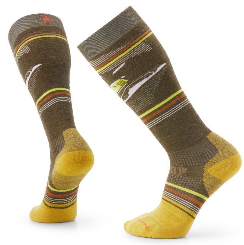 Snowboard Targeted Cushion Piste Machine Over The Calf Socks - Mens - Image 4
