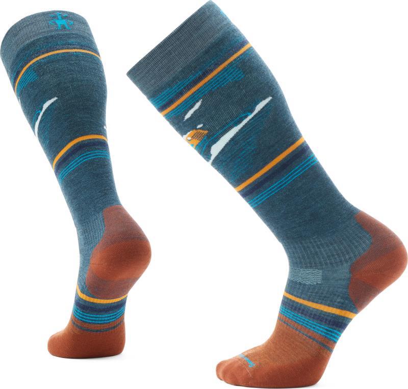 Snowboard Targeted Cushion Piste Machine Over The Calf Socks - Mens - Image 6
