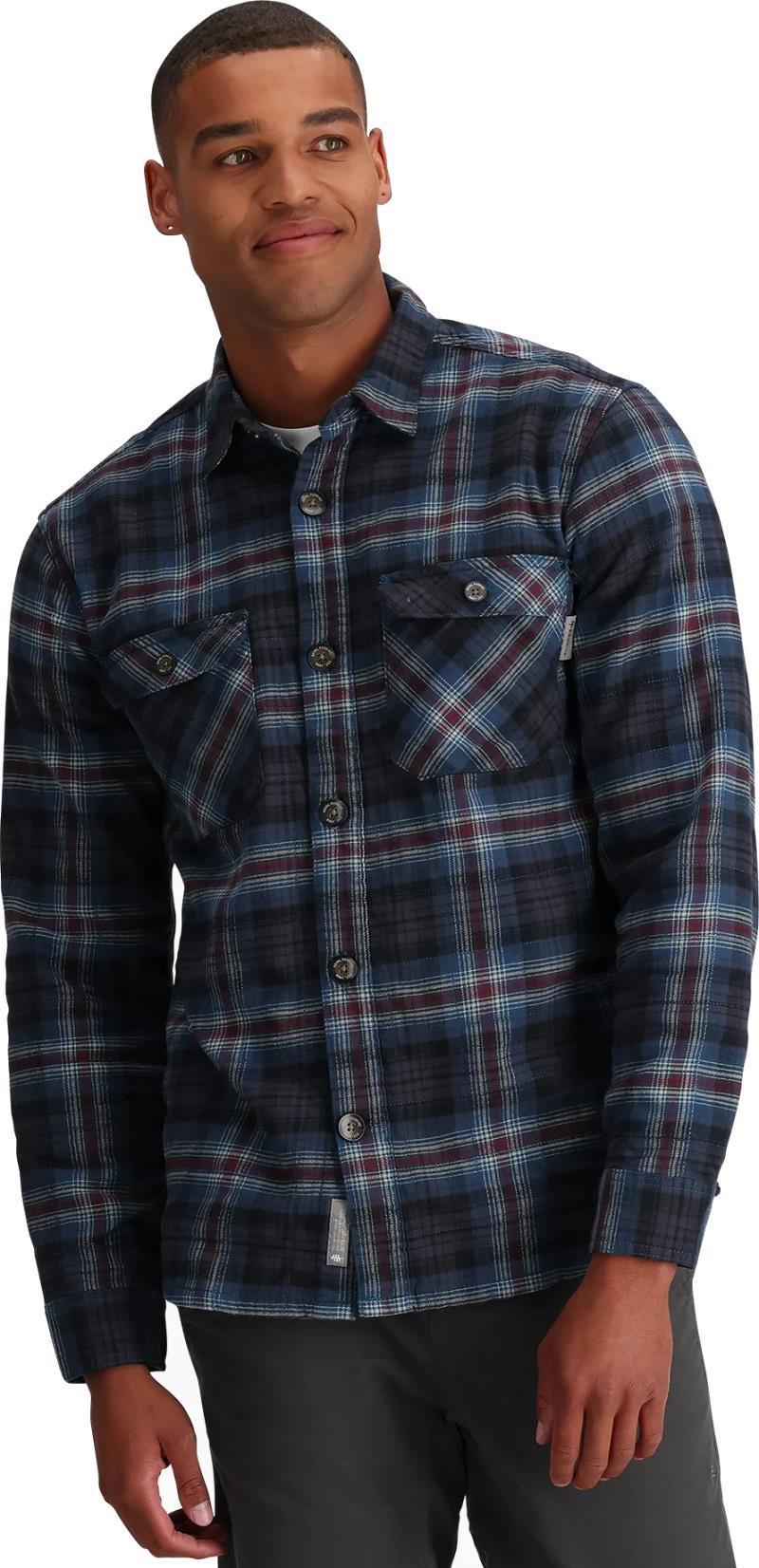 Snowcap Lined LS Flannel - Mens - Image 11