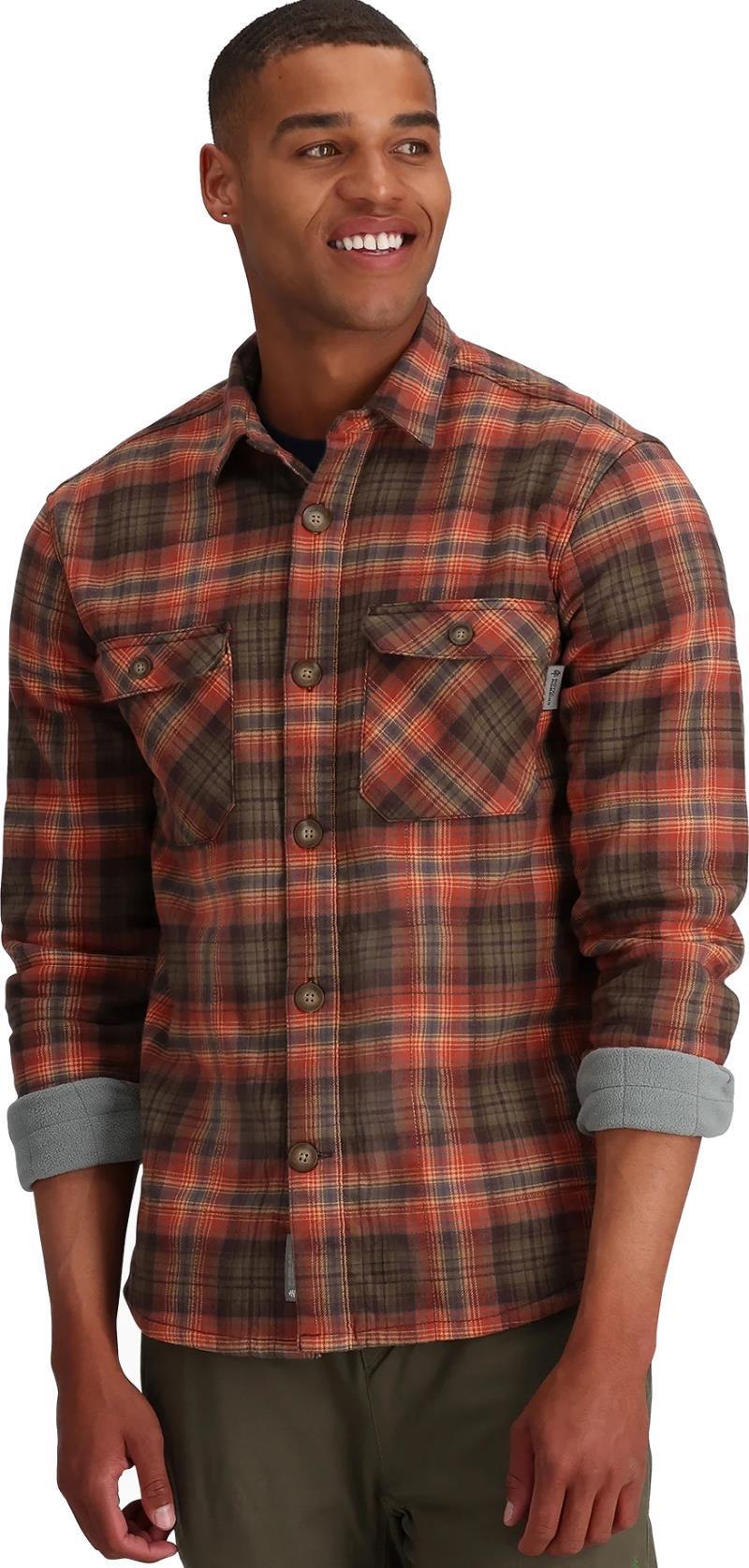 Snowcap Lined LS Flannel - Mens - Image 14