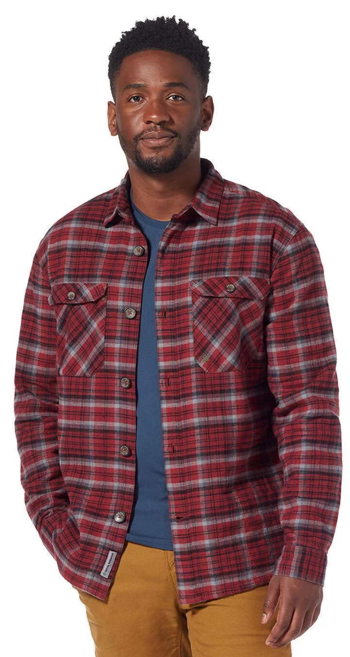 Snowcap Lined LS Flannel - Mens - Image 2
