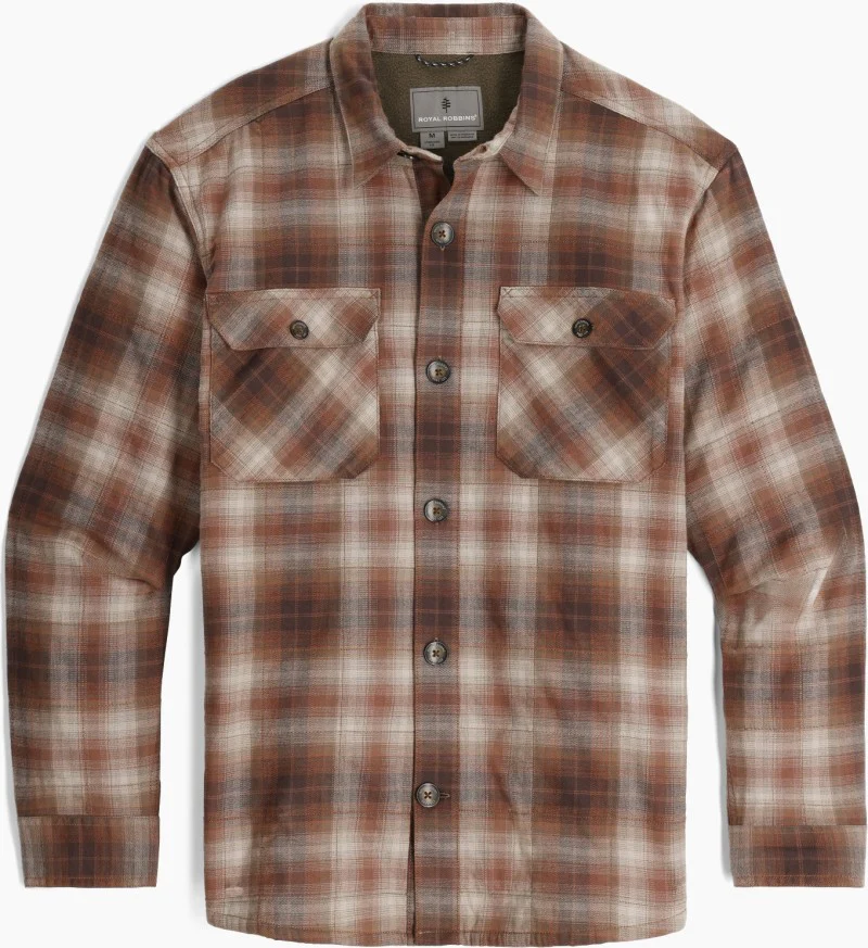 Snowcap Lined LS Flannel - Mens - Image 21