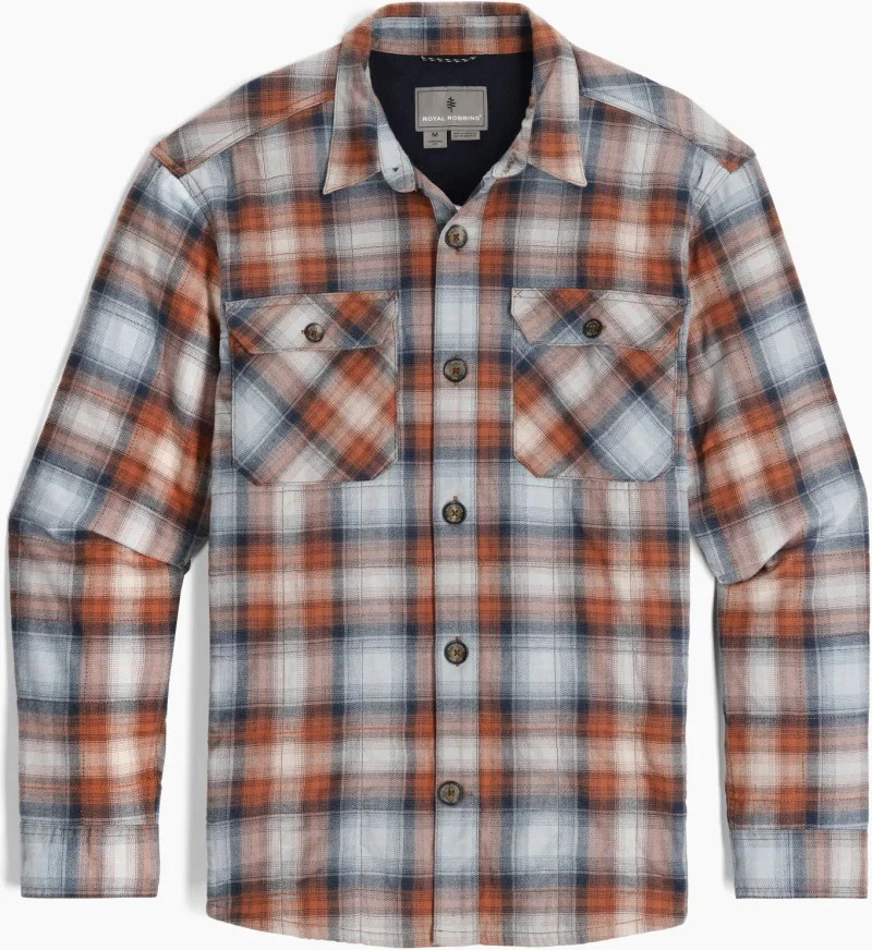Snowcap Lined LS Flannel - Mens - Image 25