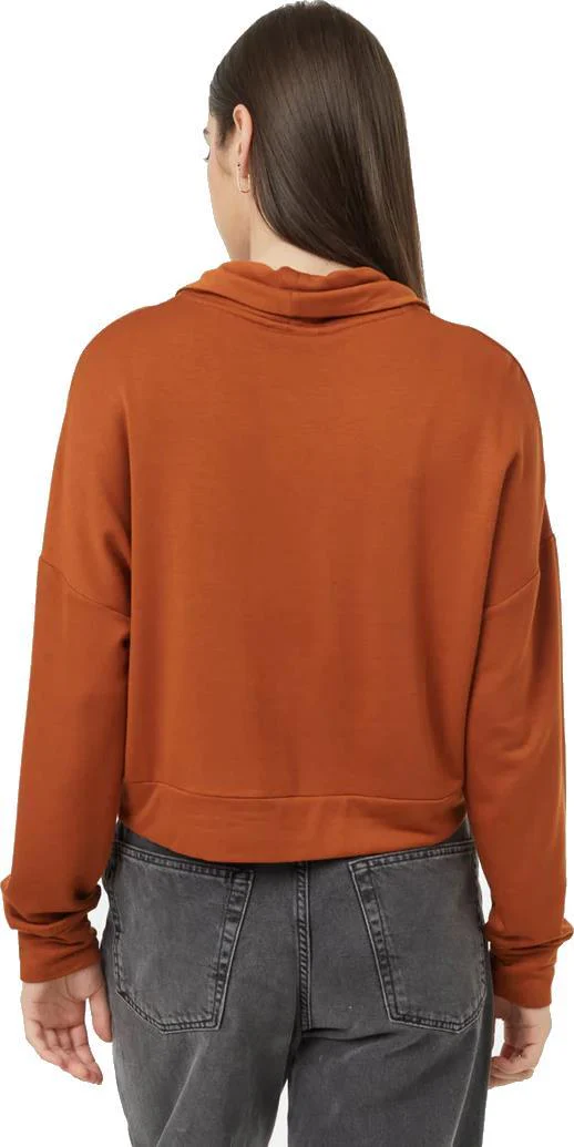 Soft EcoTerry Cowl Neck - Womens - Image 2