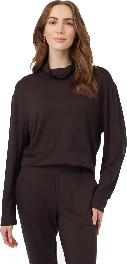 Soft EcoTerry Cowl Neck - Womens - Image 3