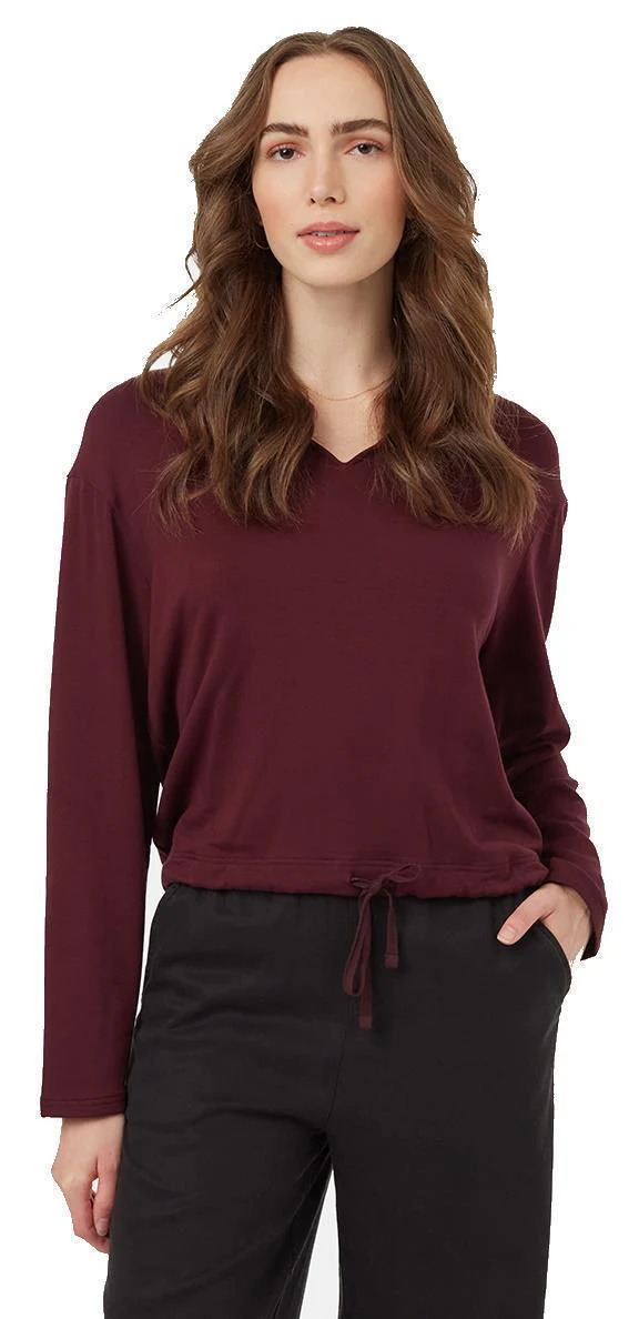 Soft EcoTerry Notch Neck - Womens