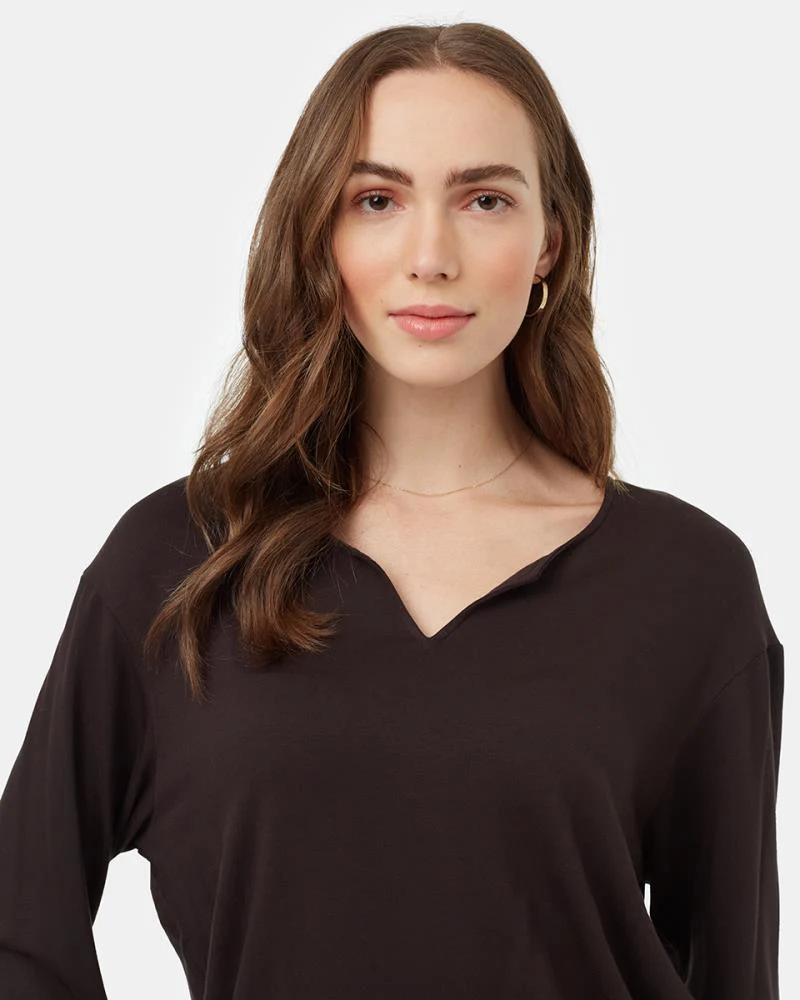 Soft EcoTerry Notch Neck - Womens - Image 6