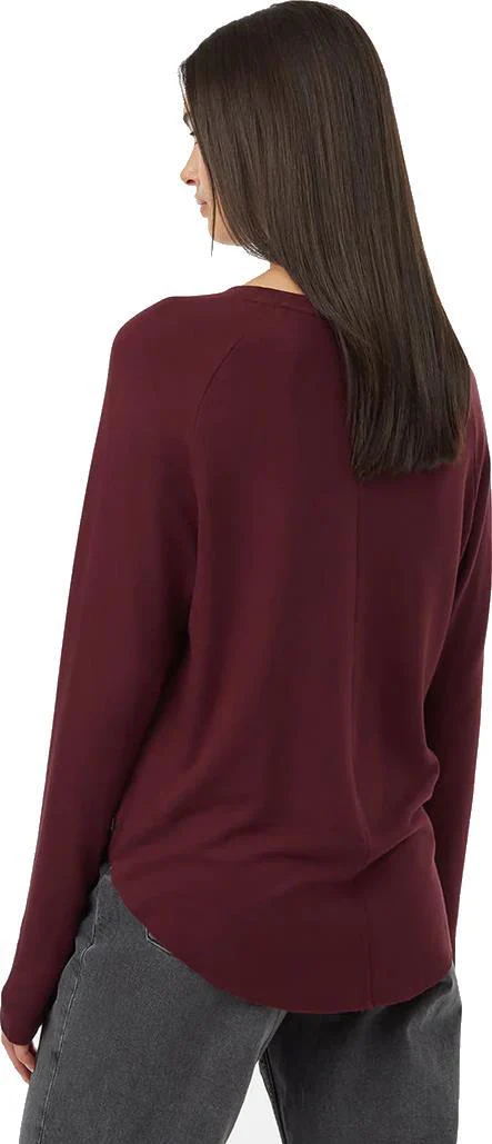 Soft EcoTerry Shirttail Crew - Womens - Image 2