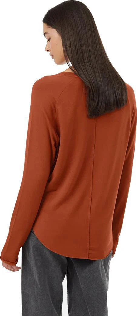 Soft EcoTerry Shirttail Crew - Womens - Image 5