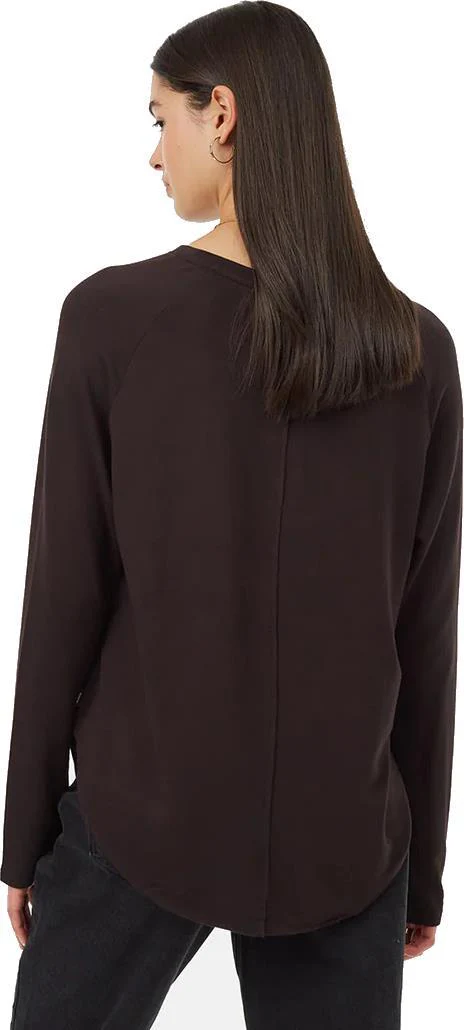 Soft EcoTerry Shirttail Crew - Womens - Image 6