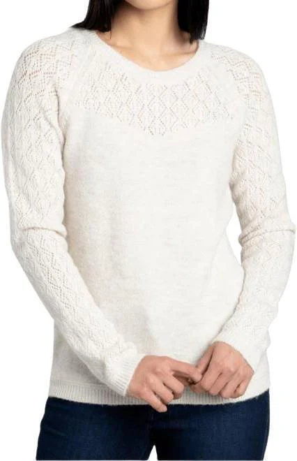 Sonata Pointelle Sweater - Womens - Image 3
