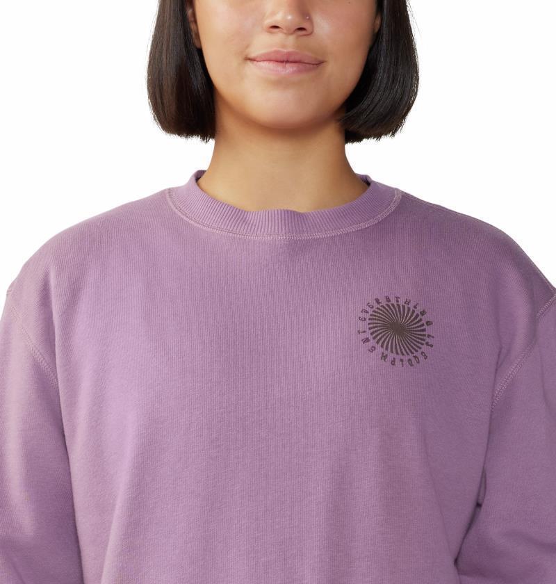 Spiral Pullover Crew - Womens - Image 10