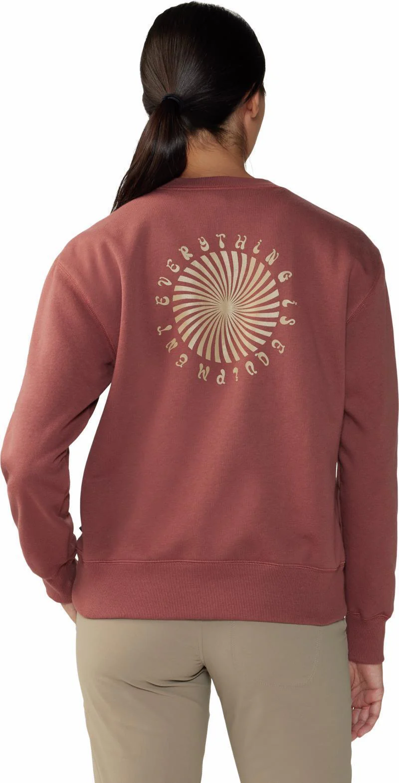 Spiral Pullover Crew - Womens - Image 2