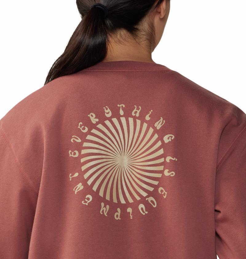 Spiral Pullover Crew - Womens - Image 3
