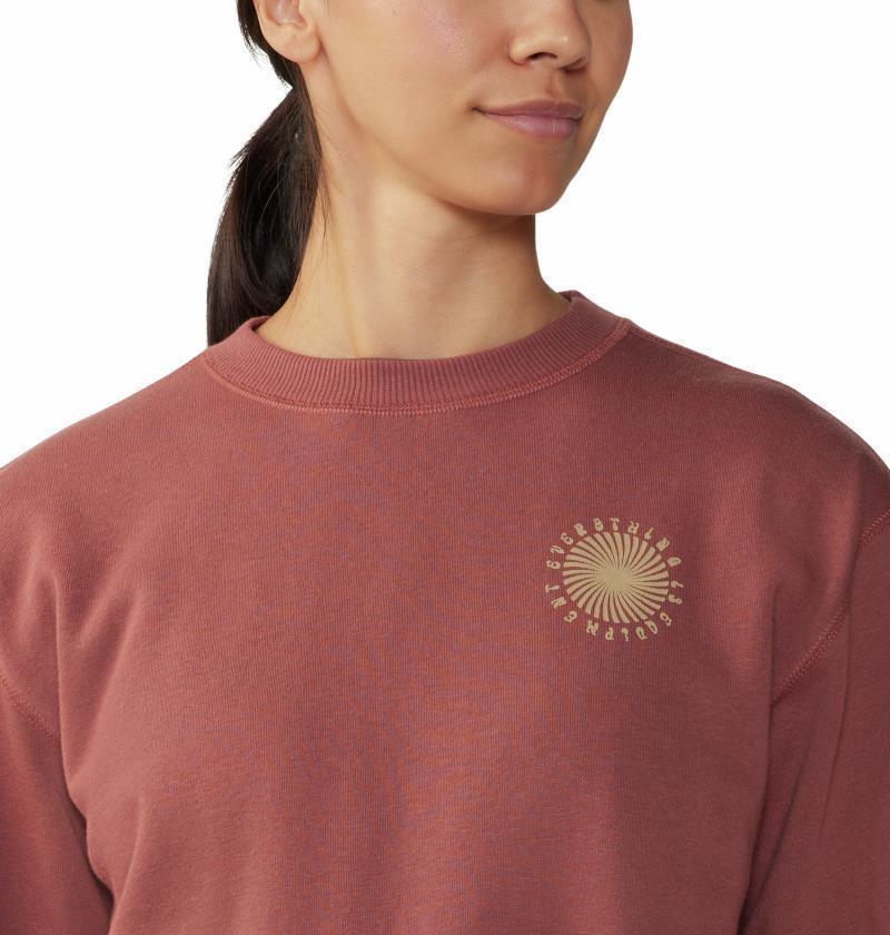 Spiral Pullover Crew - Womens - Image 4