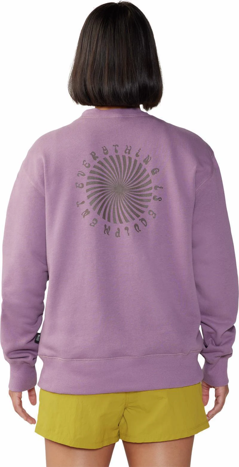 Spiral Pullover Crew - Womens - Image 7