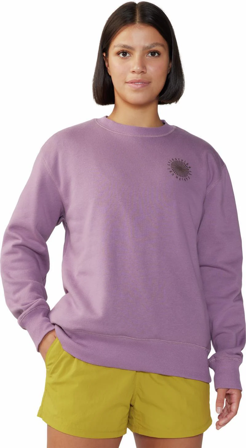Spiral Pullover Crew - Womens - Image 8