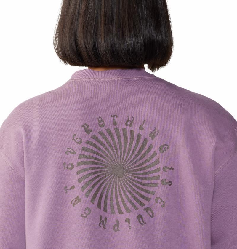Spiral Pullover Crew - Womens - Image 9