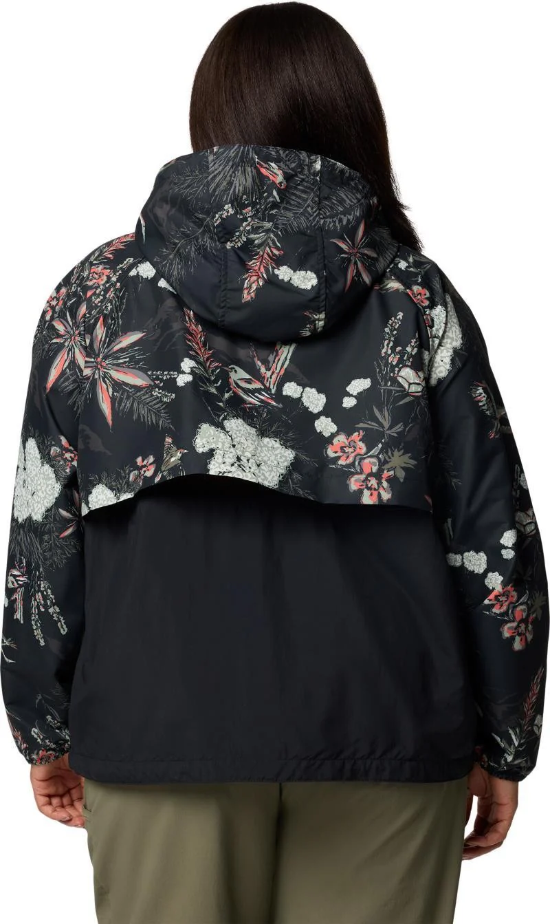 Spire Valley Printed Windbreaker, Extended - Womens - Image 4