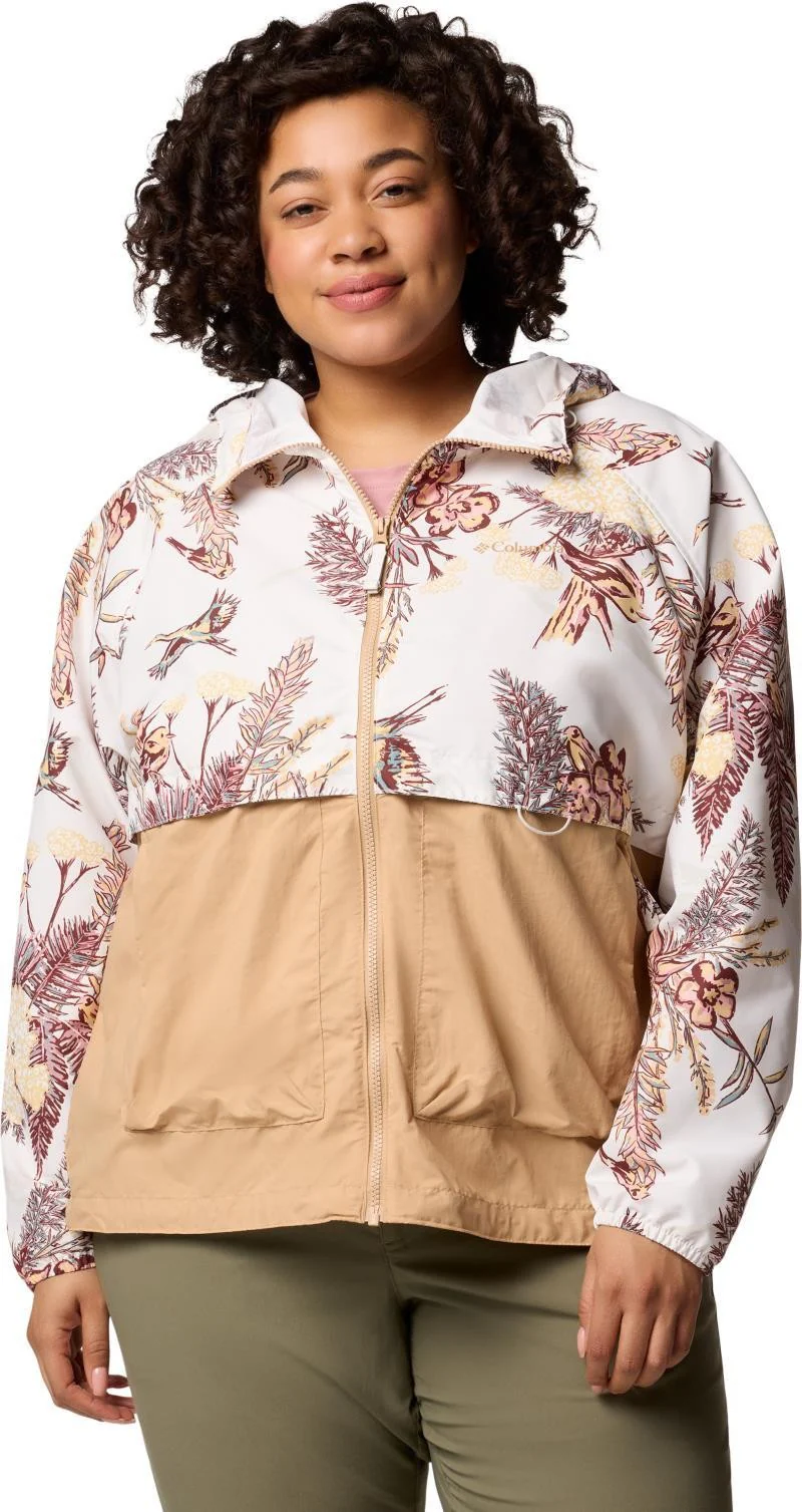 Spire Valley Printed Windbreaker, Extended - Womens - Image 5
