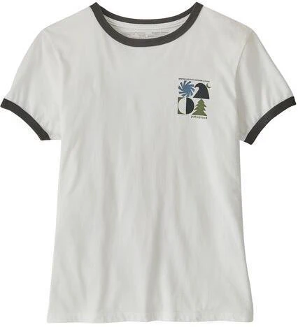 Spirited Seasons Organic Ringer Tee - Womens - Image 2