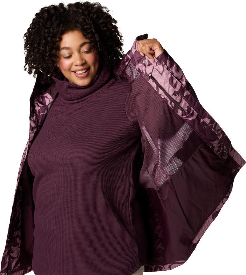 Splash A Little III Printed Jacket, Extended - Womens - Image 4