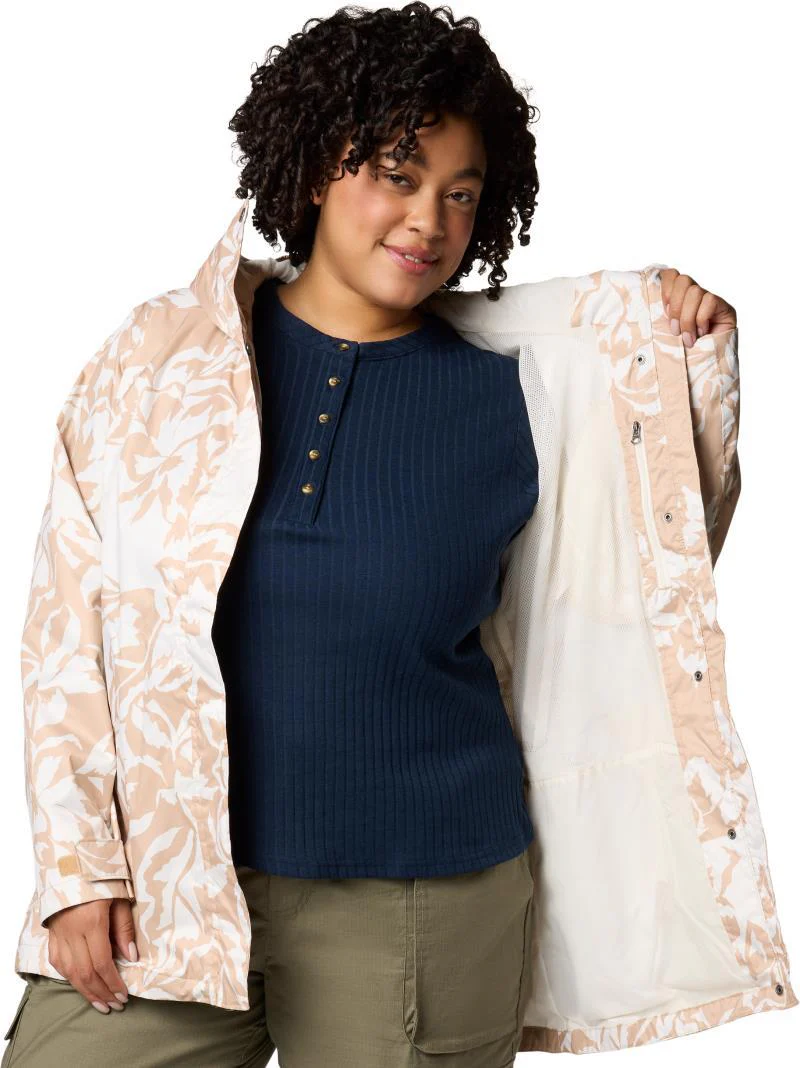 Splash A Little III Printed Jacket, Extended - Womens - Image 8
